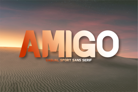 Amigo: A Bold Display Font That Elevates Brand Identity