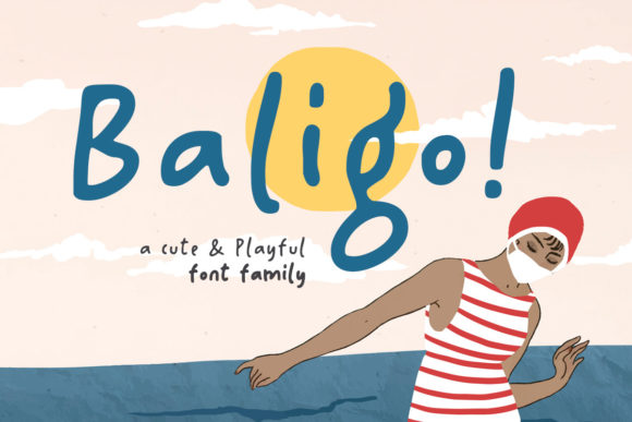Baligo: A Playful Display Font for Web Design Projects