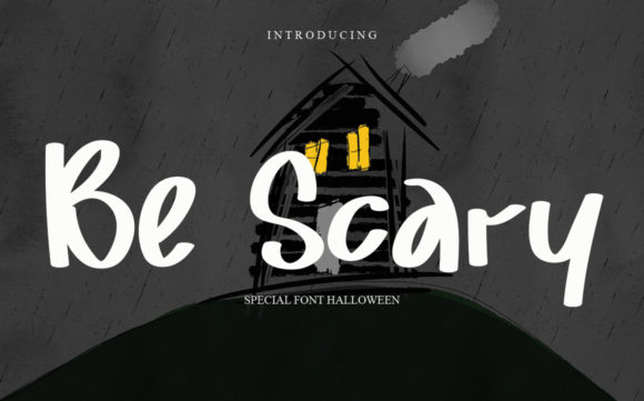 Be Scary: A Display Font That Brings Bold Personality to Campaign Design