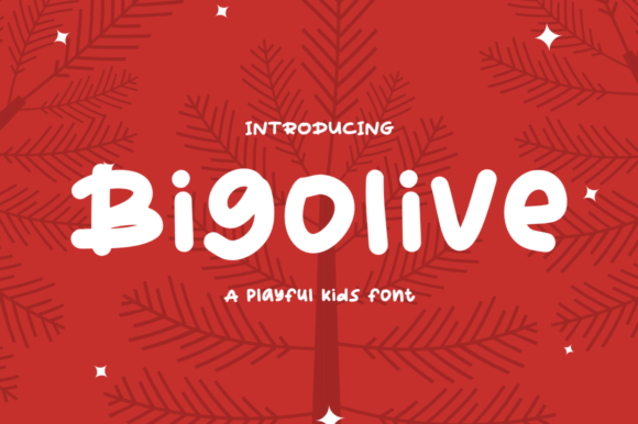 Bigolive: A Dynamic Display Font for Modern Editorial Design