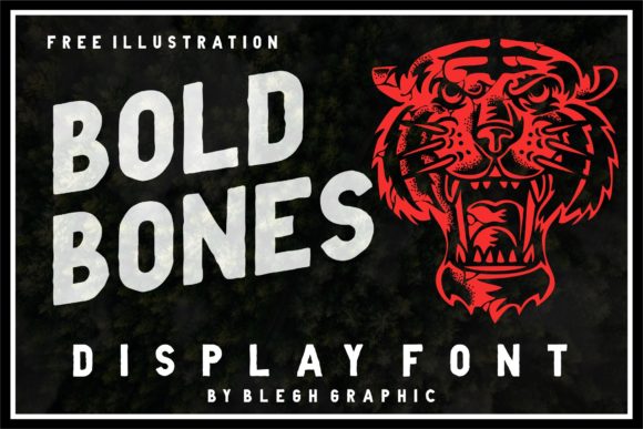 Bold Bones: A Display Font That Builds Business Branding With Personality