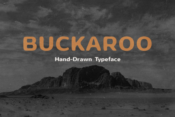 Buckaroo: A Bold Display Font for High-Impact Design