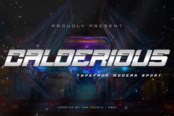 Calderious: The Bold Display Font That Powers Tech-Savvy Campaigns