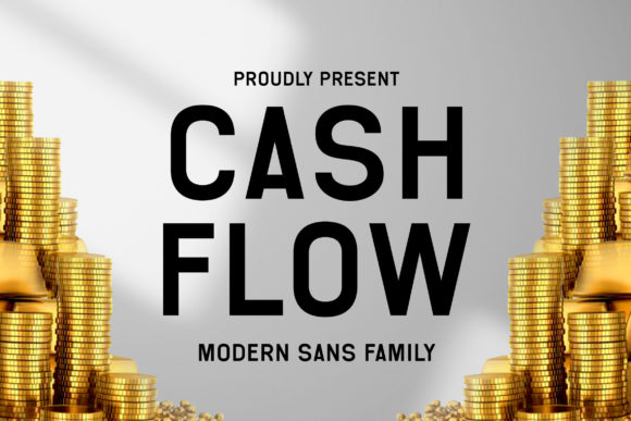 Cashflow: A Bold Display Font for Modern Web Design Projects