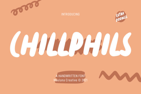 Chillphils: The Display Font That Brings Handmade Charm to Every Creation