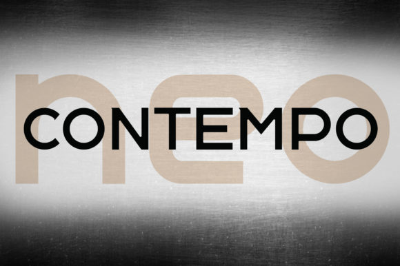Contempo Neo: A Bold Display Font for Modern Marketing Typography
