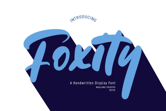 Foxity: The Playful Display Font That Elevates Campaign Visuals