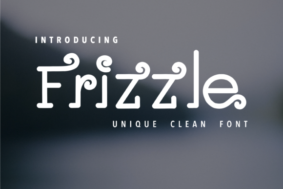 Frizzle: A Whimsical Display Font for Editorial Charm