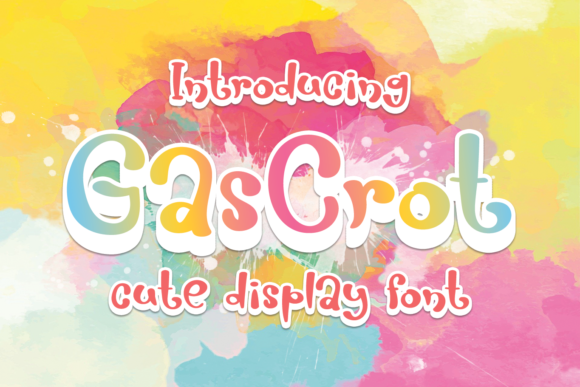 Gas Crot: A Playful Typeface for Lively Editorial Designs