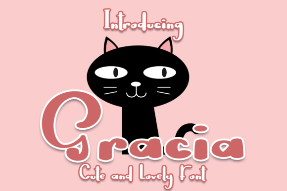 Gracia: A Quirky Display Font for Modern Editorial Design