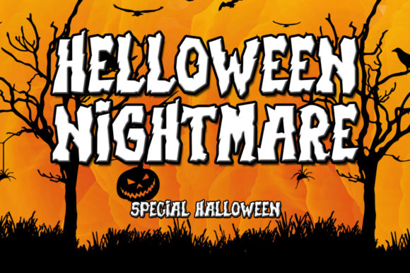 Helloween Nightmare: The Display Font That Gives Your Campaigns a Spooky Edge