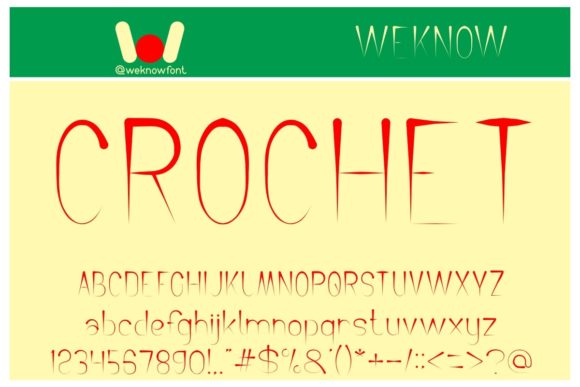 How Crochet Pattern Font Elevates Small Business Branding