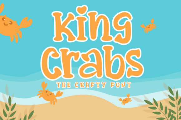 King Crabs: A Playful Display Font for Modern Web Design