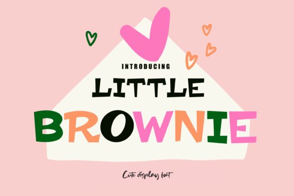 Little Brownie: A Craft Maker’s Favorite Display Font for Charming Product Designs