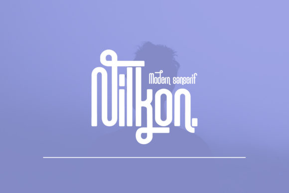 Nilkon: A Fresh Display Font for Modern Branding Projects