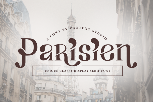 Parisien: A Modern Display Font for Elegant Editorial Design