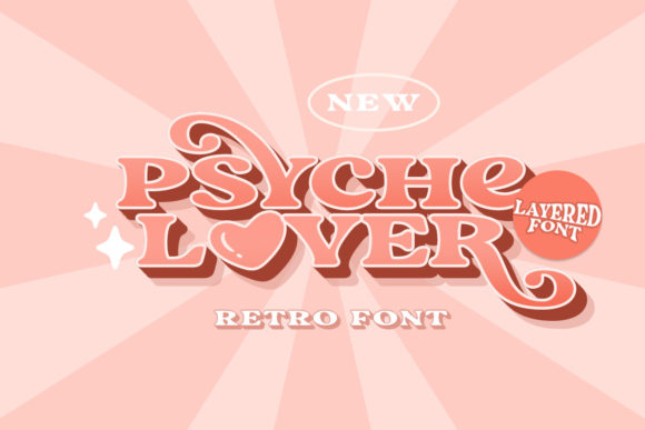 Psyche Lover: A Retro Display Font for Scroll-Stopping Digital Campaigns