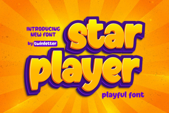 Star Player: A Playful Display Font That Brings Handmade Designs to Life