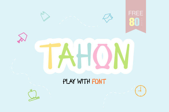 Tahon: A Casual Display Font That Brings Personality to Branding