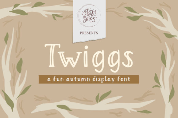 Twiggs: A Whimsical Display Font That Elevates Branding Projects