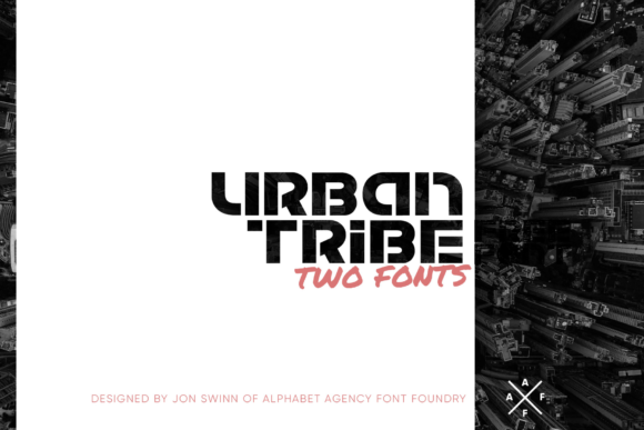 Urban Tribe: A Bold Display Font for Modern Editorial Design