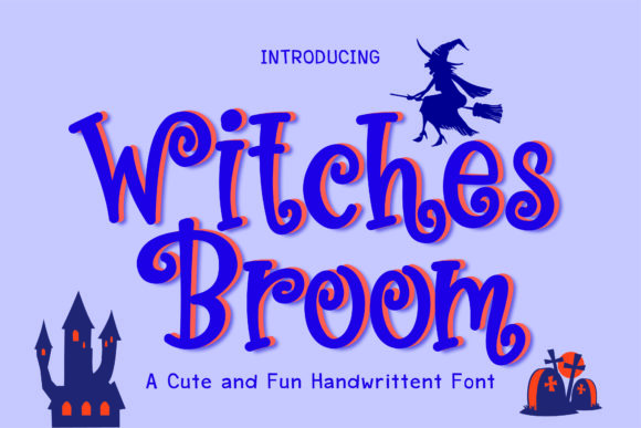 Witches Broom: A Quirky Display Font That Adds Magic to Branding